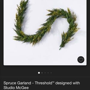 Studio McGee Spruce Garland 6ft